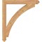 Ekena Millwork Thorton Arts & Crafts Smooth Bracket, Western Red Cedar, 3 1/2"W x 34"D x 38"H BKT04X34X38THR03SWR - alternate 3